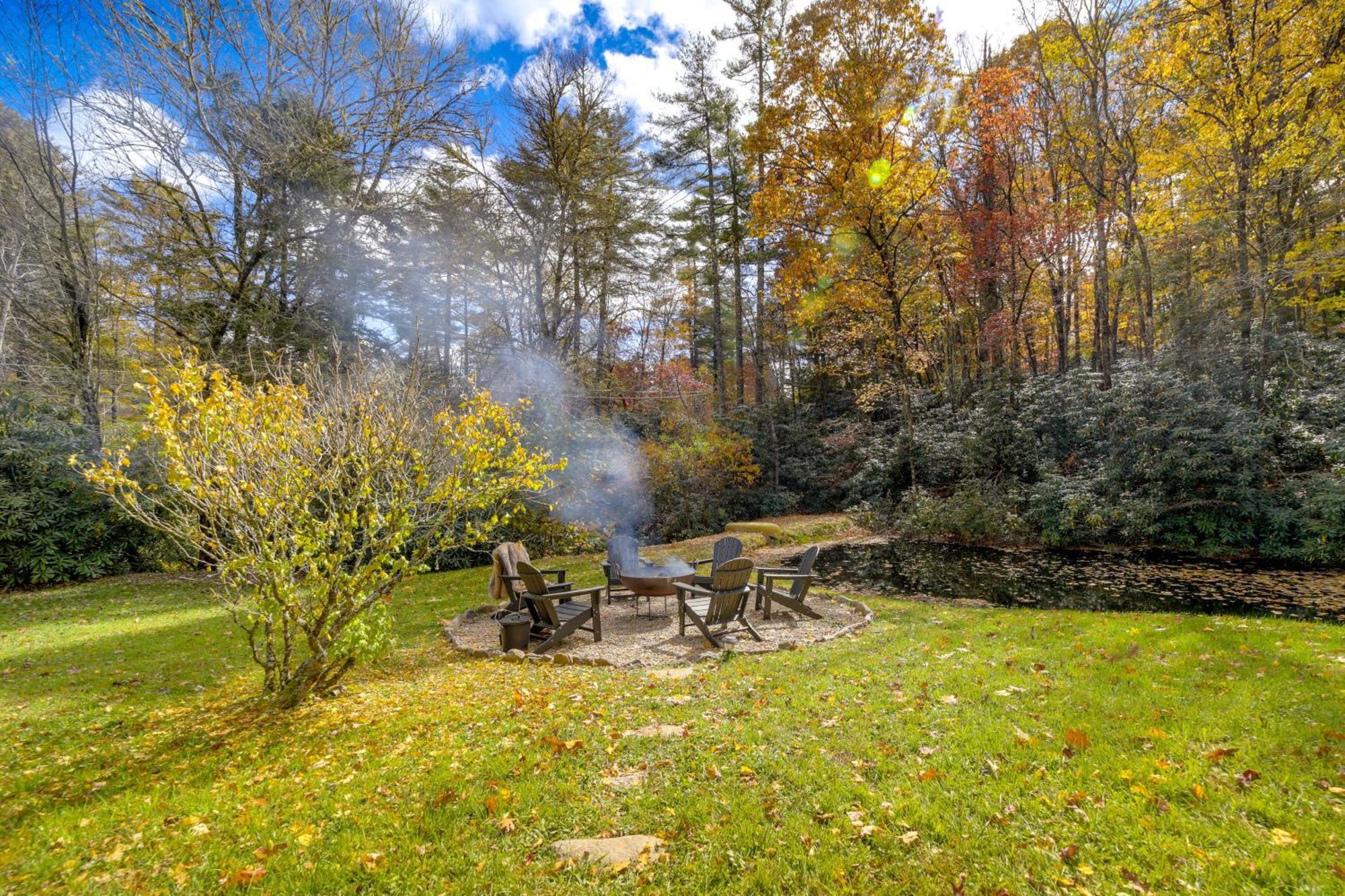 Enchanting Highlands Cottage With Pond And Falls! Buitenkant foto